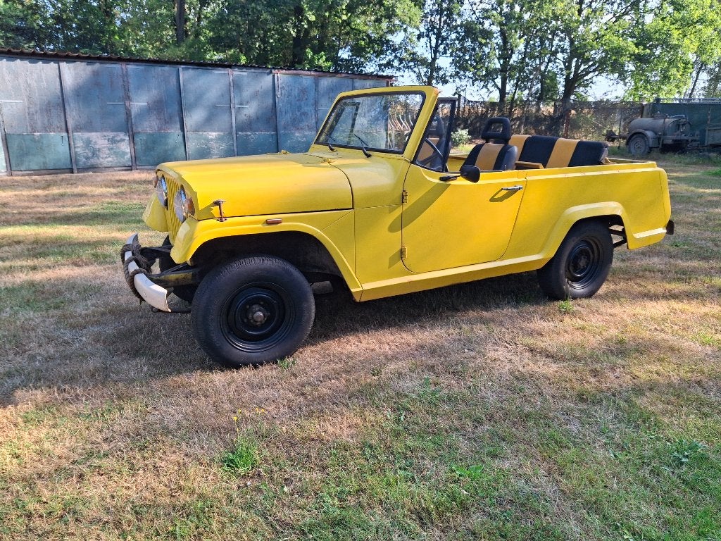 Jeep Commando DS 1978 Geel cilinderinhoud 1.8, Geel, Geïmporteerd, Te koop, 750 kg