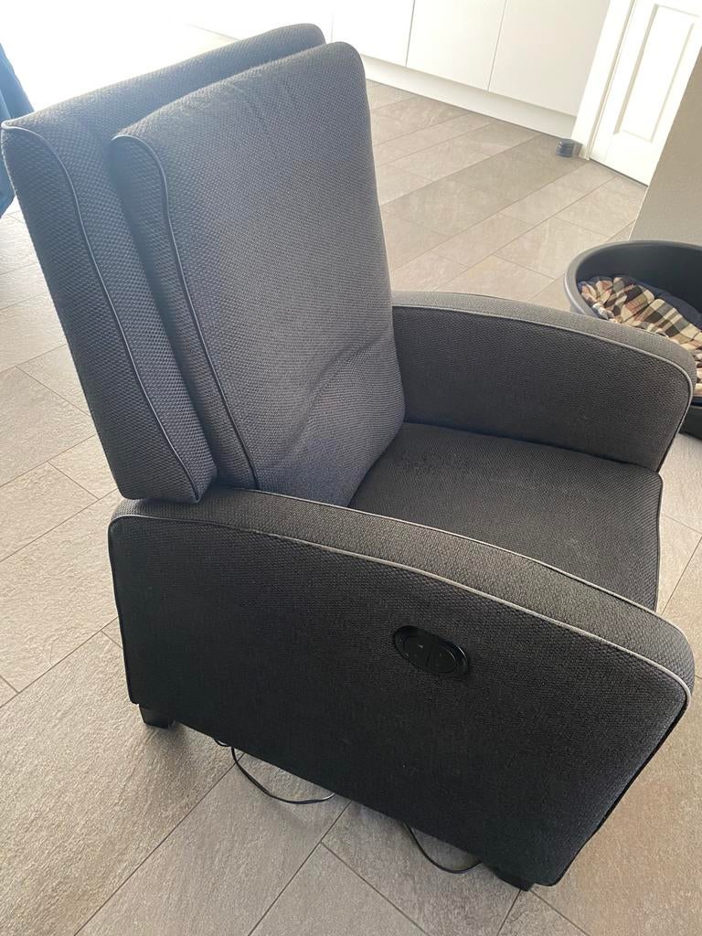Relax fauteuil met motor, Gebruikt, Minder dan 75 cm, Ophalen of Verzenden, 75 tot 100 cm