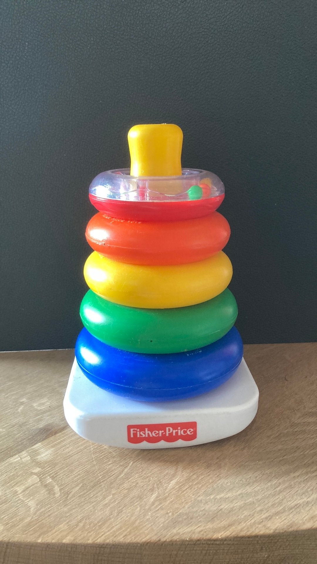 Fisher Price stapel toren, Ophalen of Verzenden, Zo goed als nieuw, Speelset