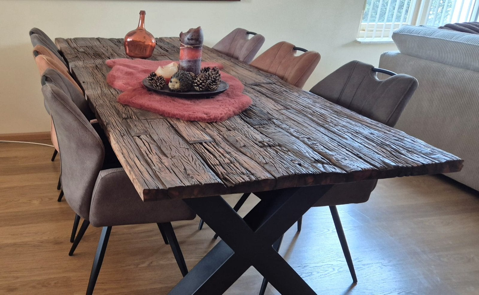 Eetkamer tafel, Huis en Inrichting, Ophalen, Zo goed als nieuw