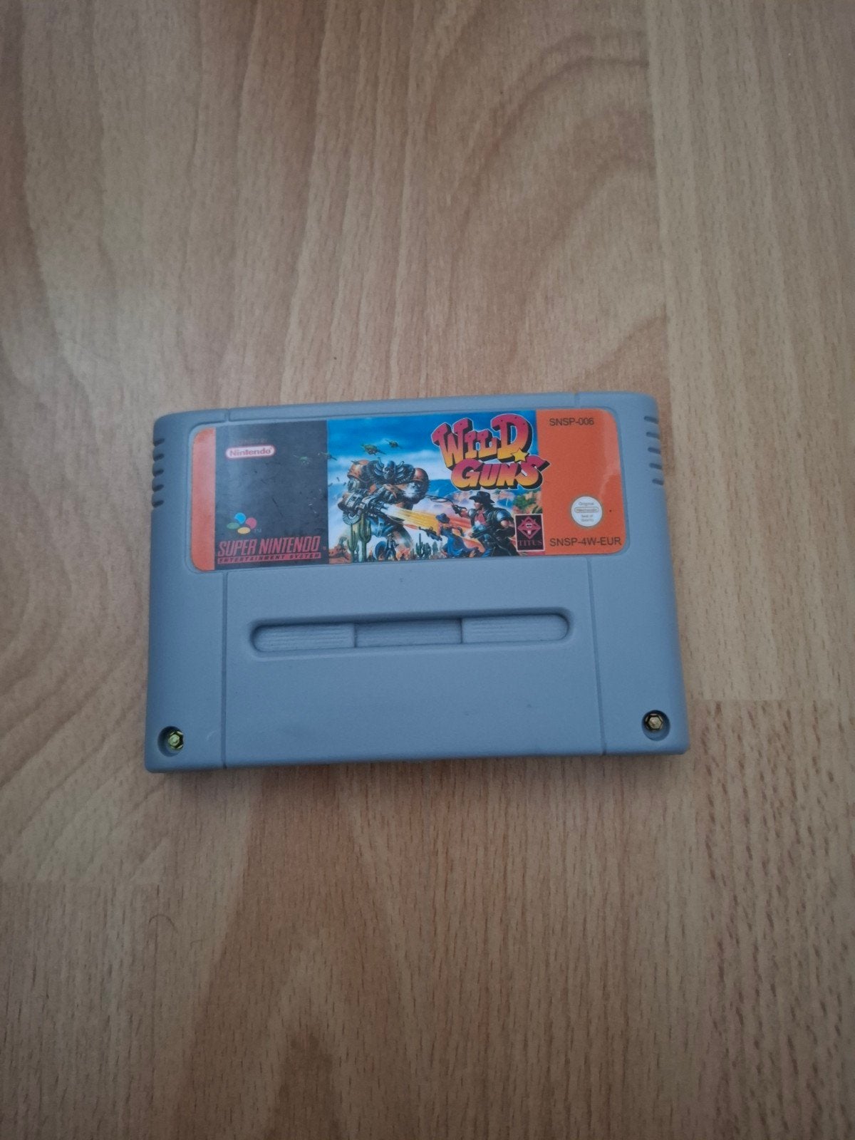 Wild Guns SNES Super Nintendo repo, Spelcomputers en Games, Gebruikt, Shooter, 2 spelers, Ophalen of Verzenden