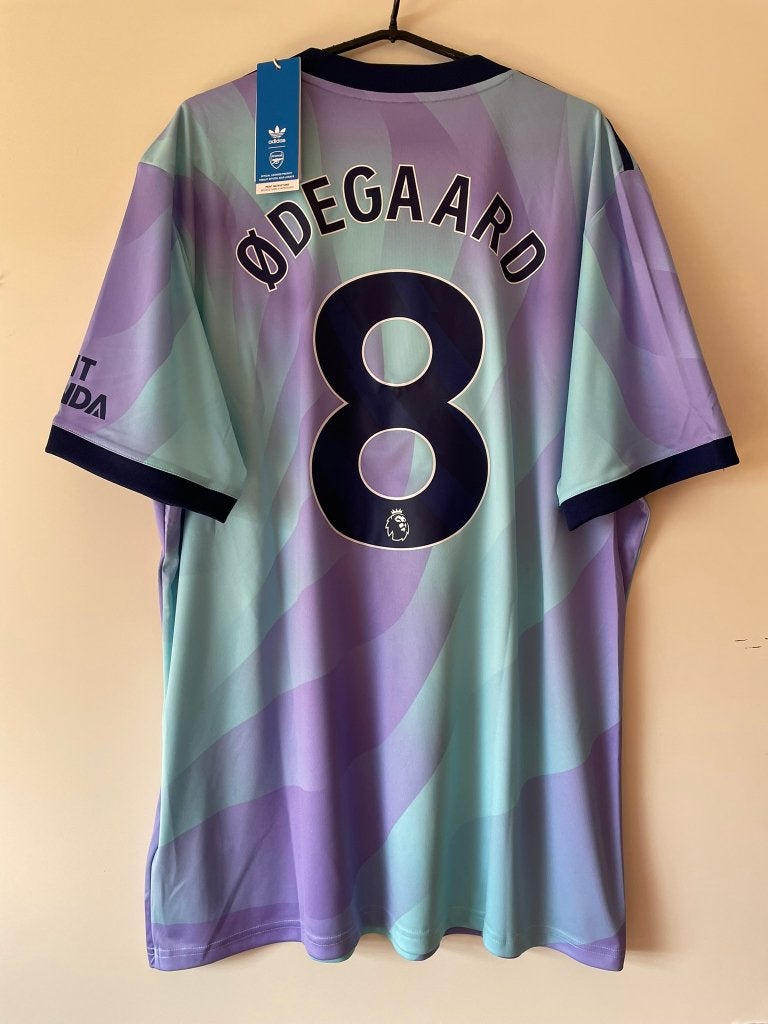 Odegaard #8 Arsenal Adidas Voetbalshirt Maat XL Nieuw, Adidas, Voetbal, Verzenden, Blauw