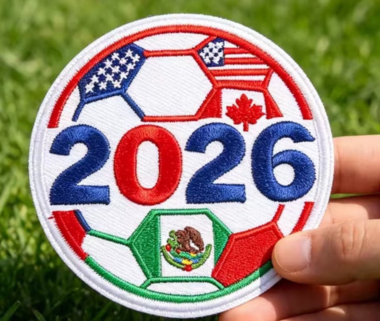WK embleem jumbo 2026, Ophalen of Verzenden