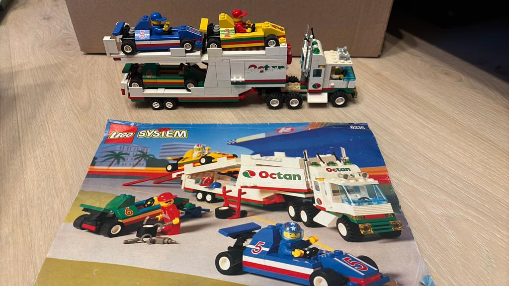Lego 6335 Indy transport, Ophalen of Verzenden, Zo goed als nieuw