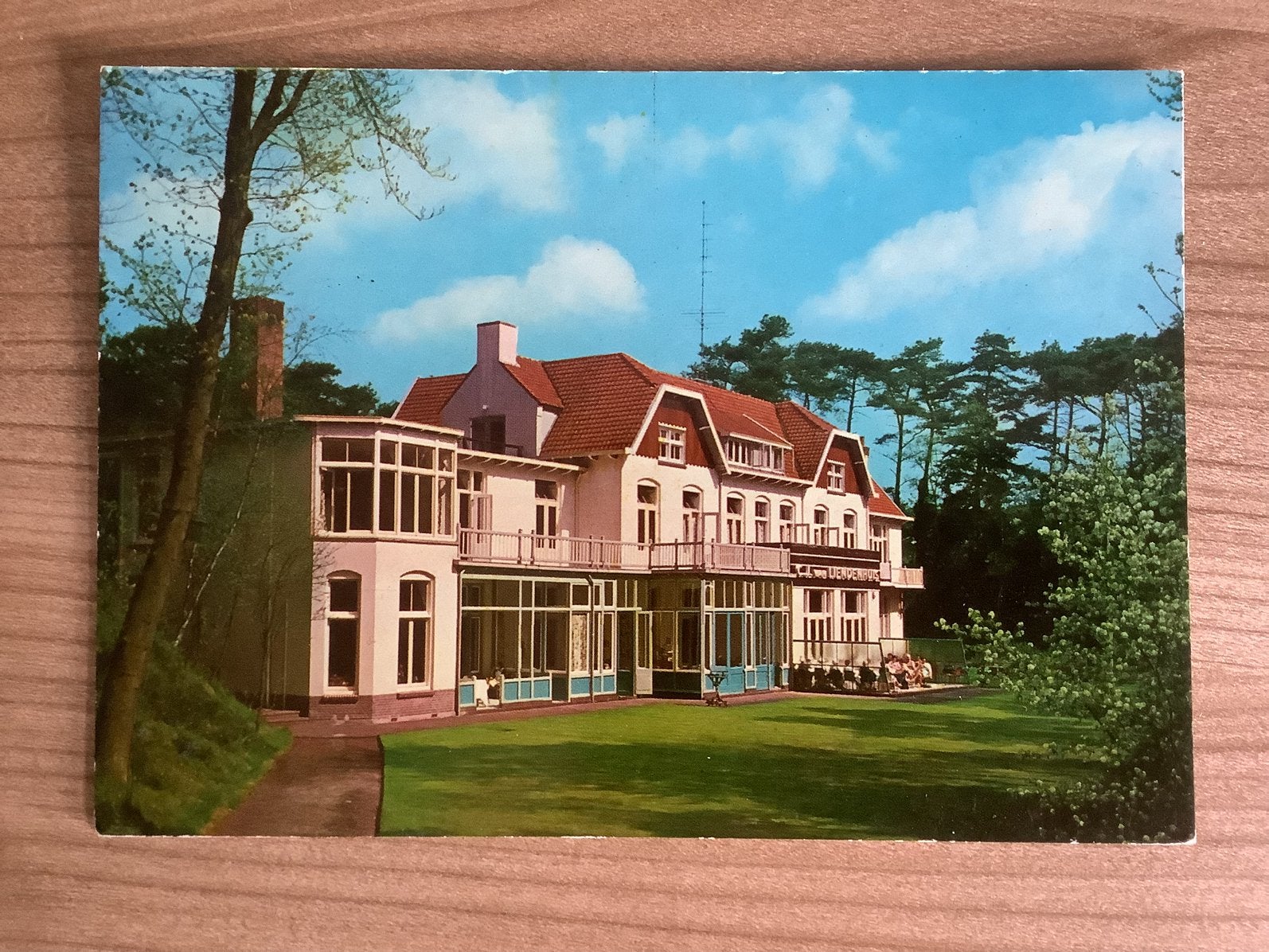 ansichtkaart Nunspeet, Verzenden, 1960 tot 1980, Gelopen, Gelderland