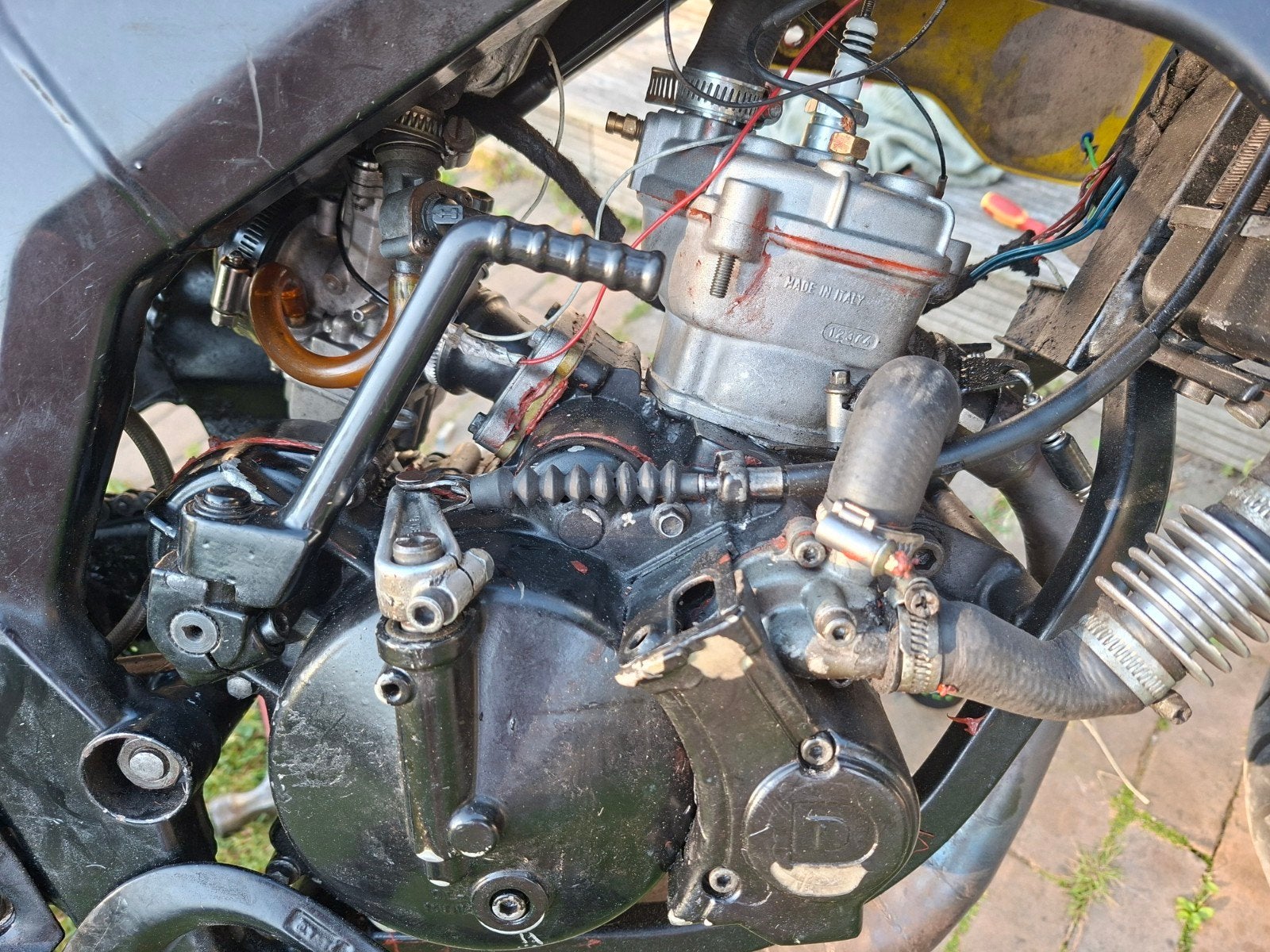 Derbi OT motorblok, Ophalen of Verzenden, Gebruikt, Blok, Derbi