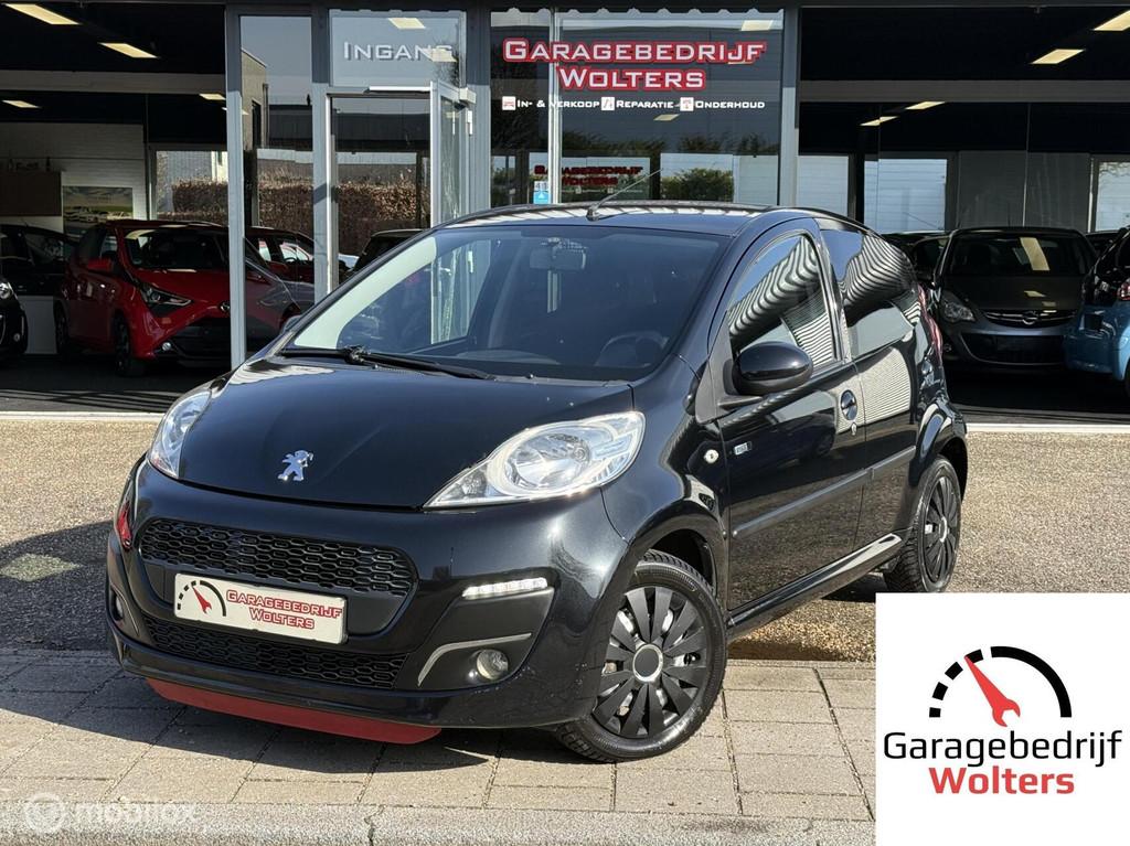 Peugeot 107 1.0 Envy AIRCO 5DRS NW APK ONDERHOUD+GARANTIE, Auto's, Peugeot, Voorwielaandrijving, Stof, Gebruikt, Zwart