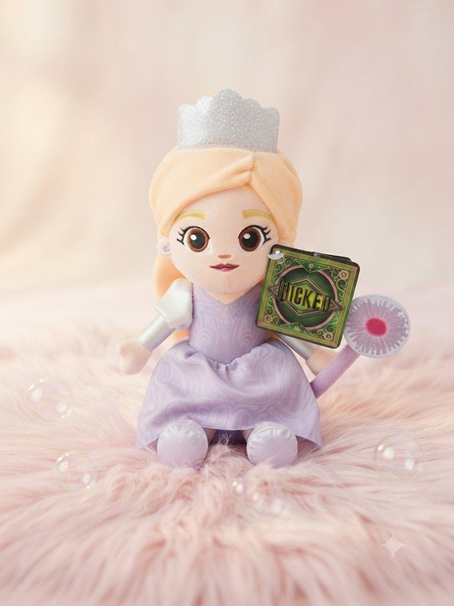 Wicked Glinda Pluche Knuffel / Pop - Nieuw met Kaartje, Paars, Overige merken, Overige karakters, Overige typen