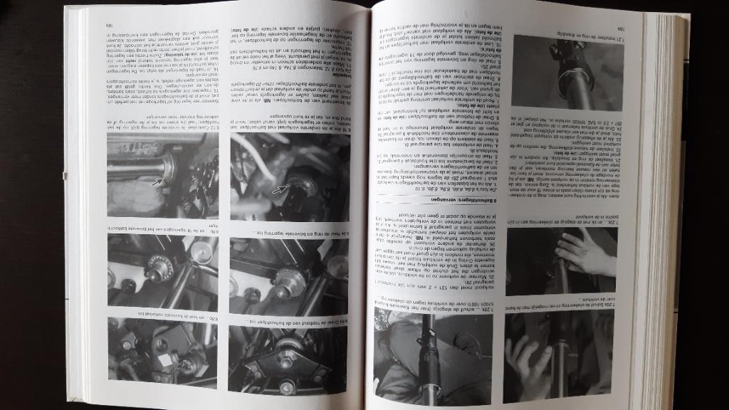 Motor werkplaatshandboek, Ophalen of Verzenden, Zo goed als nieuw