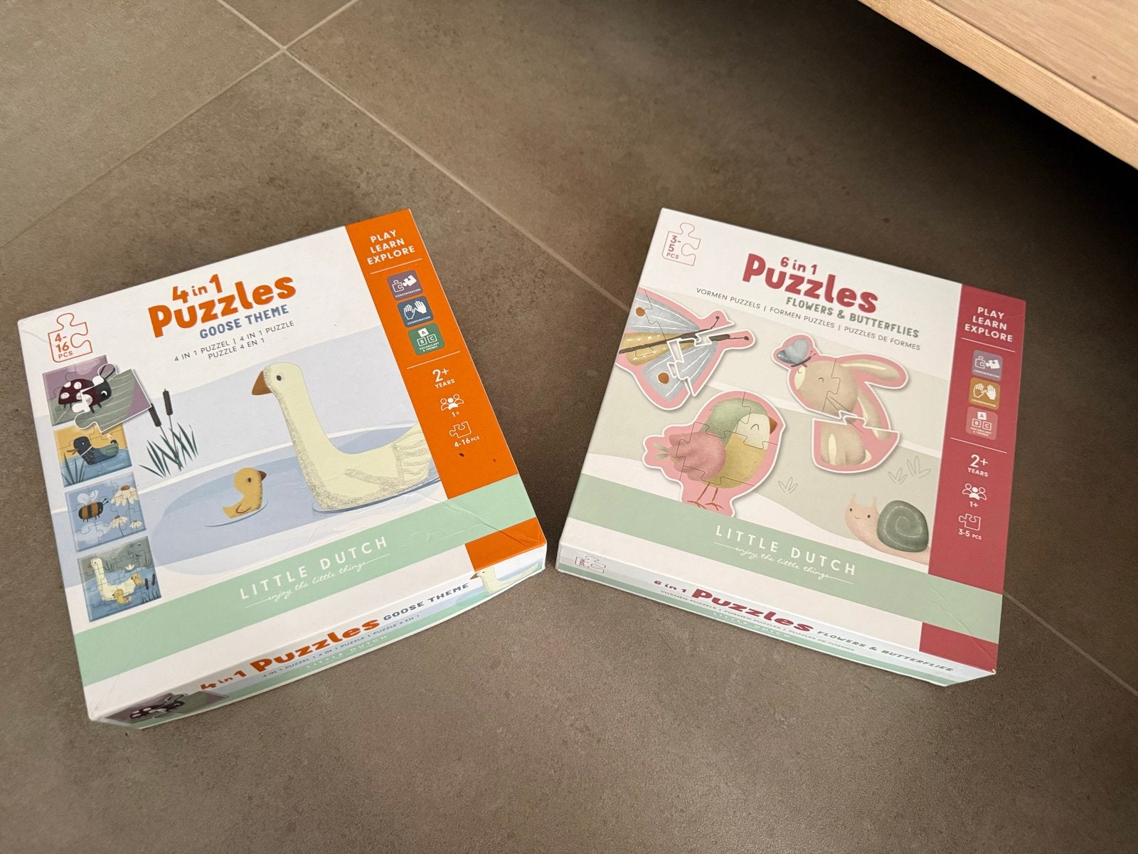 Little Dutch, Ravensburger en overige puzzels, 2 tot 4 jaar, Gebruikt, 10 tot 50 stukjes, Ophalen of Verzenden