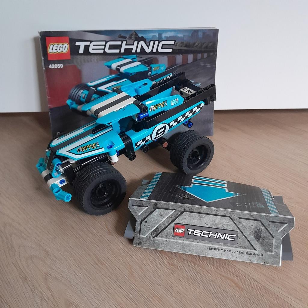 Lego Technic 42059 Stunt Truck - Compleet met instructies, Ophalen, Lego, Compleet, Zo goed als nieuw