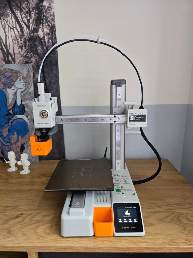 Bambu Lab A1 mini 3D-printer - Zo goed als nieuw, Computers en Software, 3D Printers, Ophalen, Zo goed als nieuw, Filament, Ingebouwde Wi-Fi