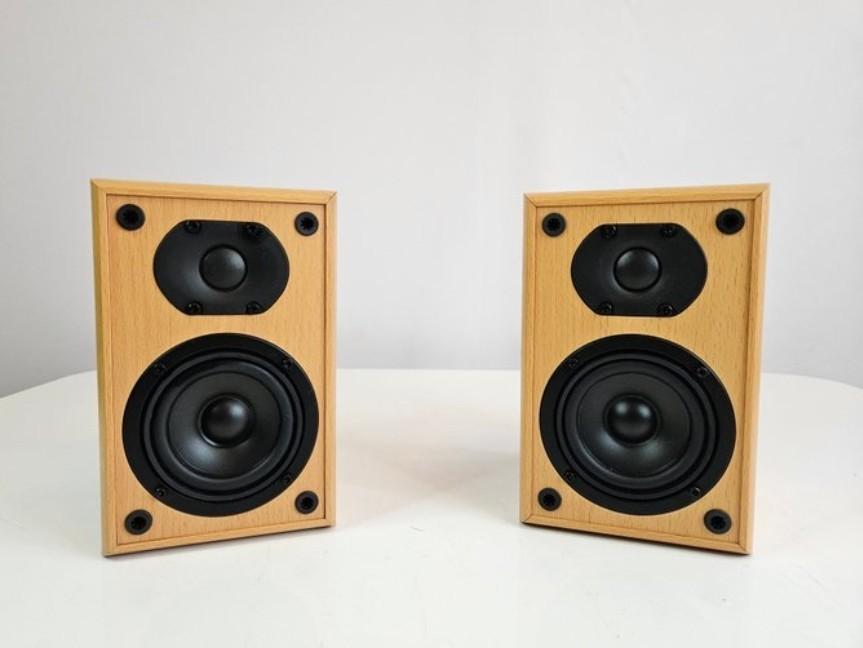 Koda AS633S Boekenplank Speakers - Houten Afwerking, Audio, Tv en Foto, Luidsprekers, Overige merken, Koda Electronics, Gebruikt