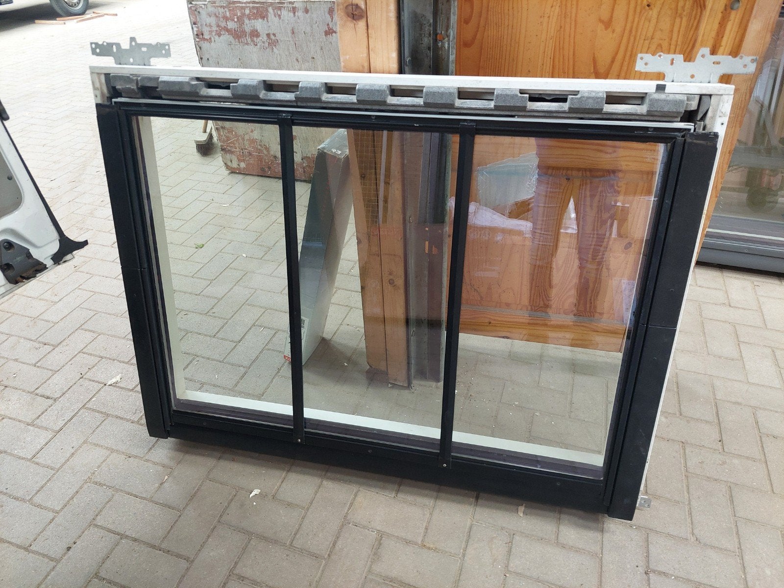 Kort gebruikt velux ggl uk04 134X98CM classico met gootstuk, Ophalen, Minder dan 80 cm, 80 tot 120 cm, Zo goed als nieuw
