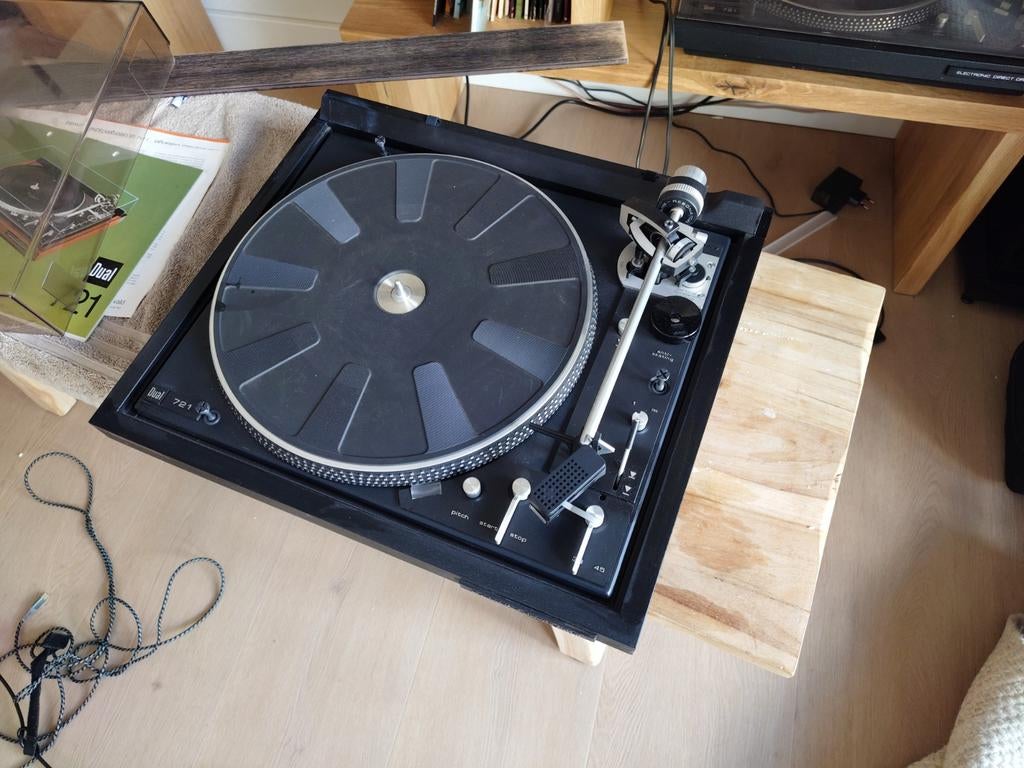 Dual 721 Direct Drive Platenspeler - Gebruikt cs721 cs 721, Audio, Tv en Foto, Platenspelers, Ophalen of Verzenden, Gebruikt, Overige merken