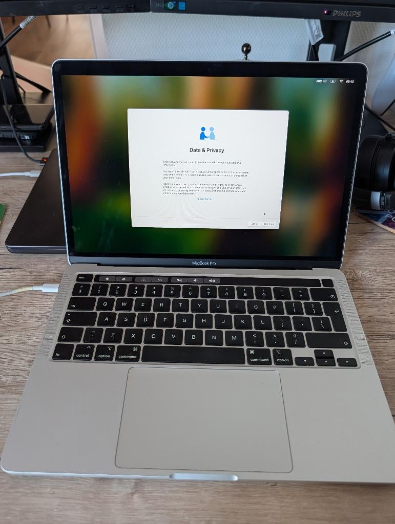 MacBook Pro, 13 inch, Intel i5, 8GB RAM, 500GB HDD,  2020, MacBook Pro, Gebruikt, 2 tot 3 Ghz, Qwerty