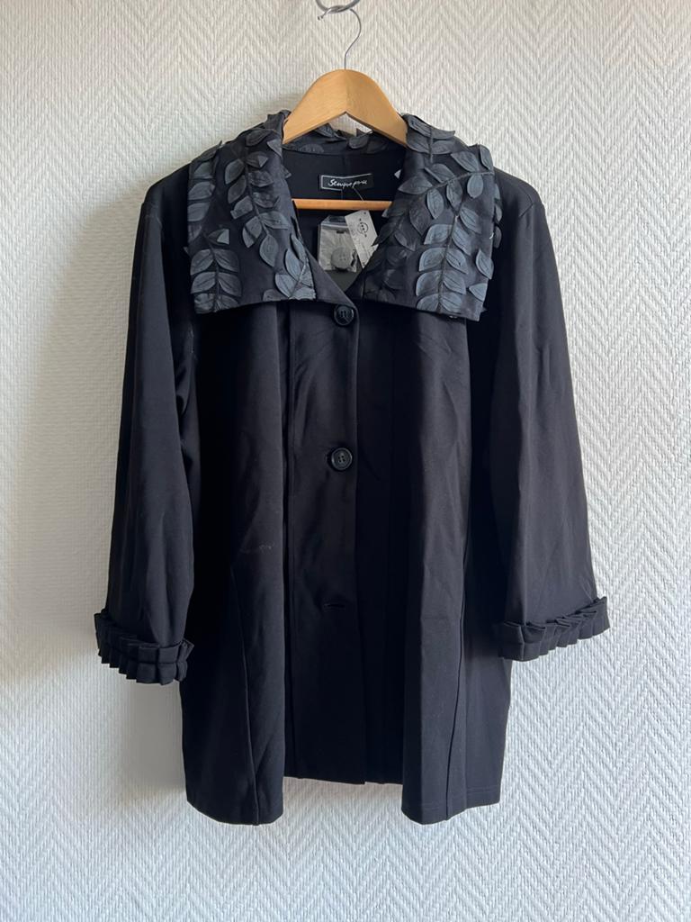 Sempre Piu. Maat 46, Kleding | Dames, Ophalen of Verzenden, Nieuw, Maat 46/48 (XL) of groter, Zwart