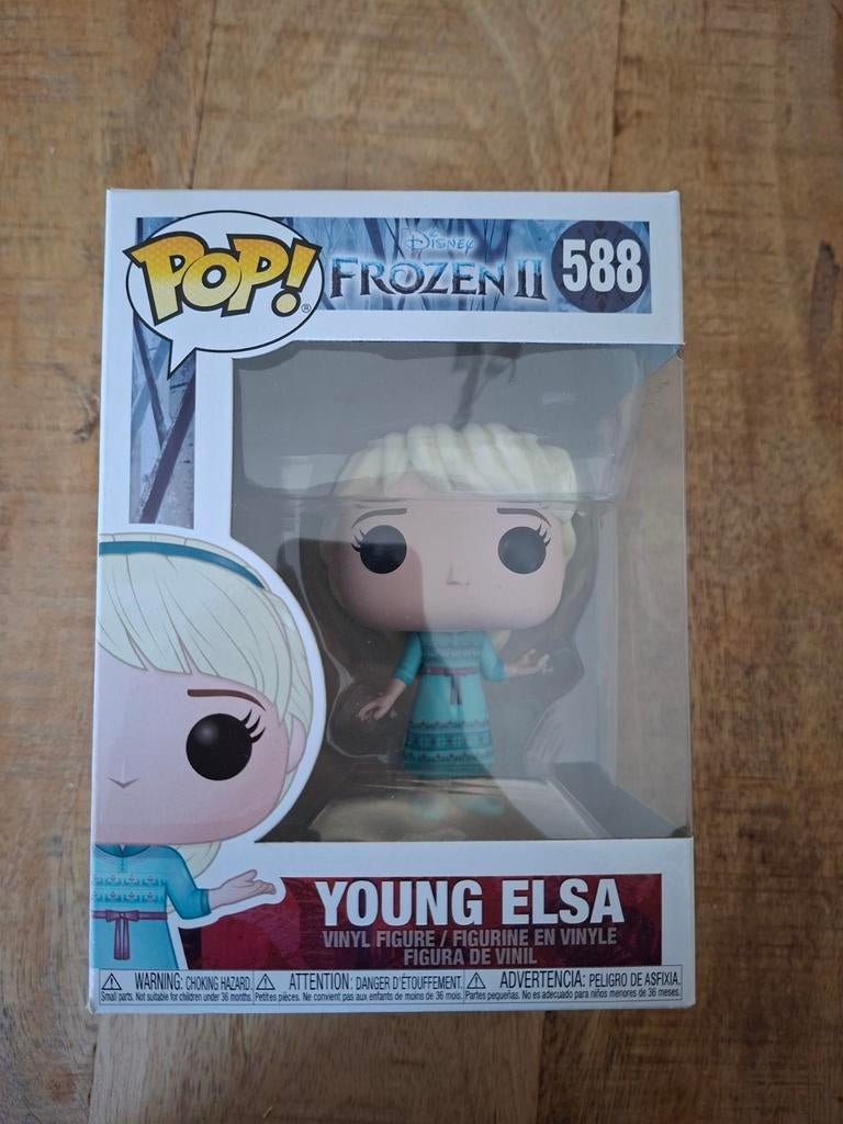 Funko pop Young Elsa, Frozen 2, Ophalen of Verzenden, Nieuw