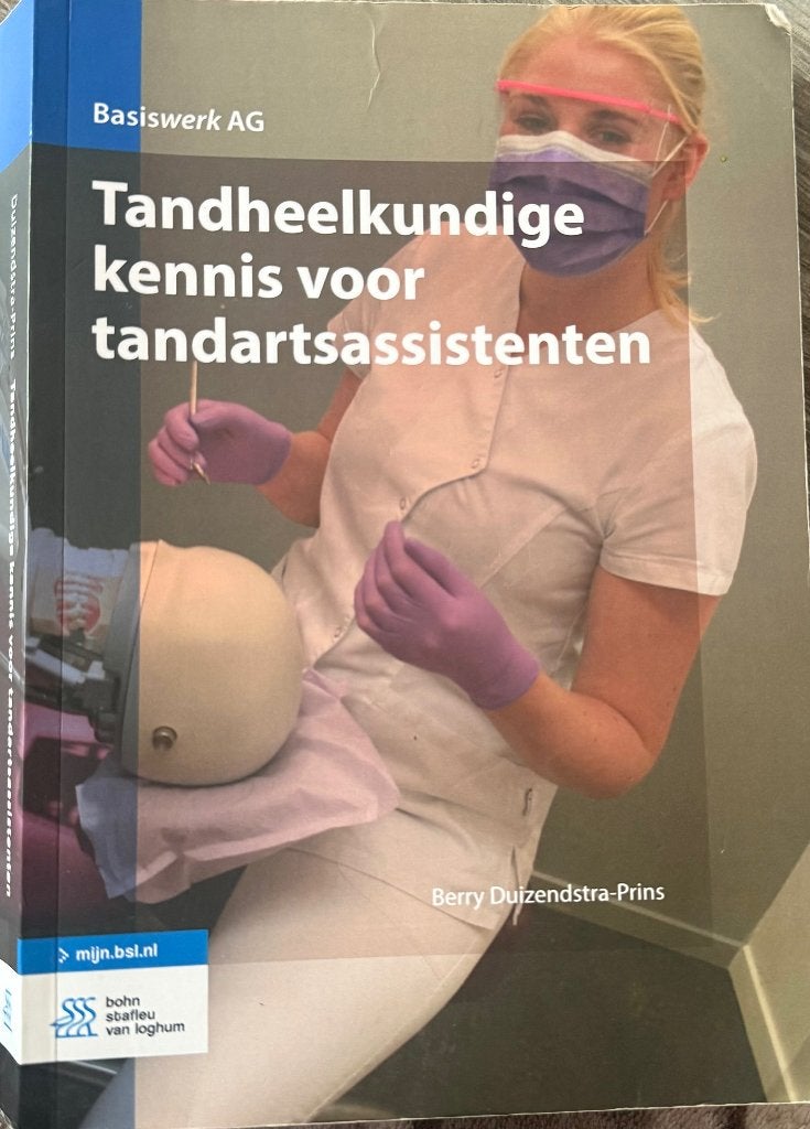 Tandartsassistent boeken set - Basiswerk AG, Boeken, Gelezen, Overige vakken, Ophalen of Verzenden, Berry Duizendstra-Prins, Maria de Vries, Elly Hogeveen