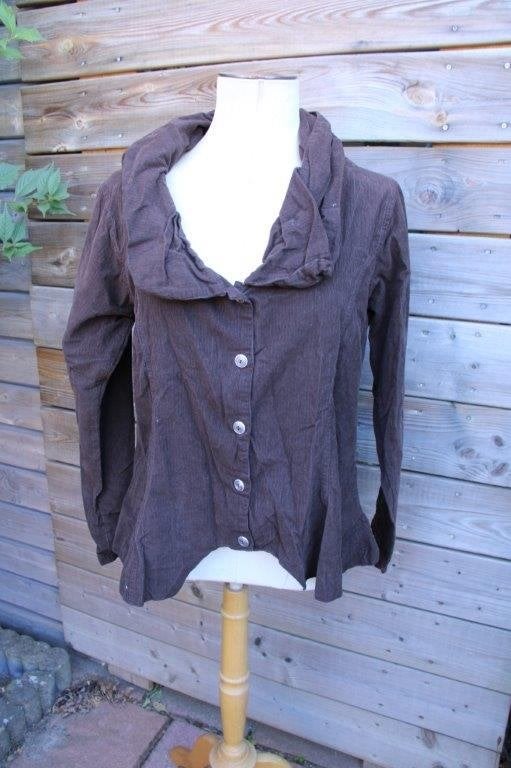 Jasje bruin rib Ultimate Mik's mt S (L) Vaste prijs, Kleding | Dames, Bruin, Maat 42/44 (L), Ophalen of Verzenden, Zo goed als nieuw