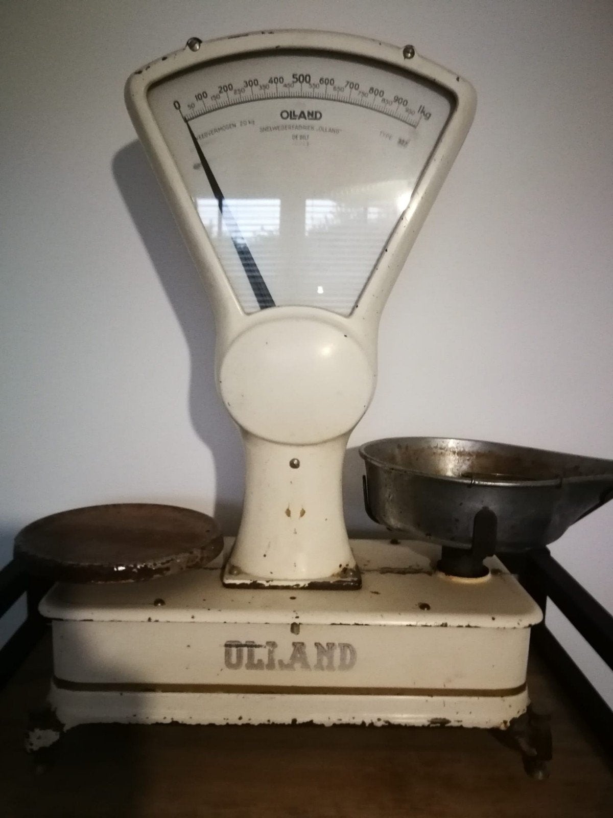 Antieke Olland weegschaal, Antiek en Kunst, Ophalen