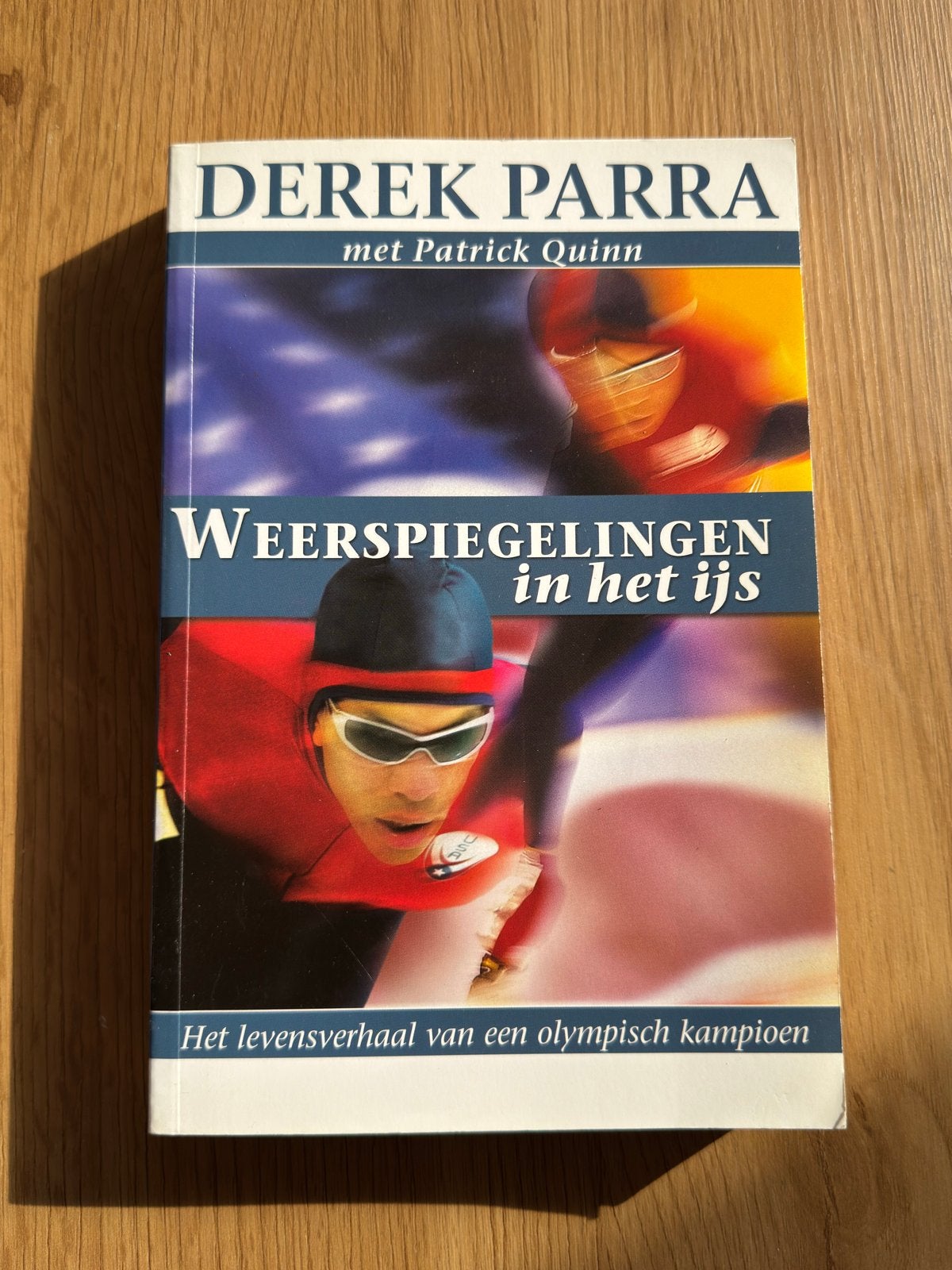 Derek Parra - Weerspiegelingen in het ijs (biografie), Boeken, Ophalen of Verzenden, Zo goed als nieuw, Sport