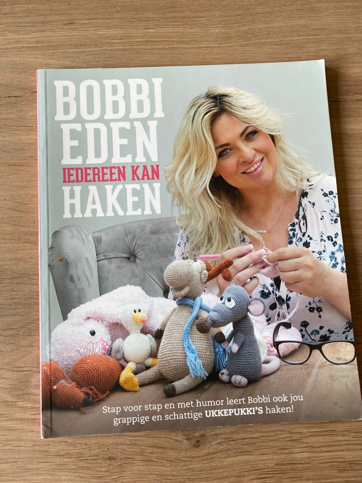 Bobbi Eden Iedereen Kan Haken, Ophalen of Verzenden, Zo goed als nieuw, Bobbi Eden, Breien en Haken