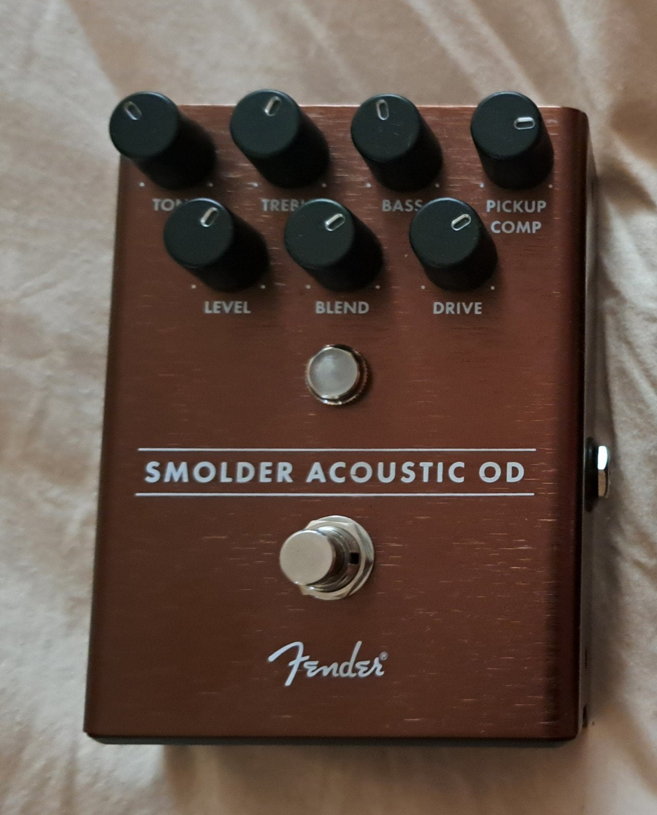 Fender Smolder OD acoustic overdrive pedaal, Muziek en Instrumenten, Ophalen of Verzenden, Zo goed als nieuw, Distortion, Overdrive of Fuzz