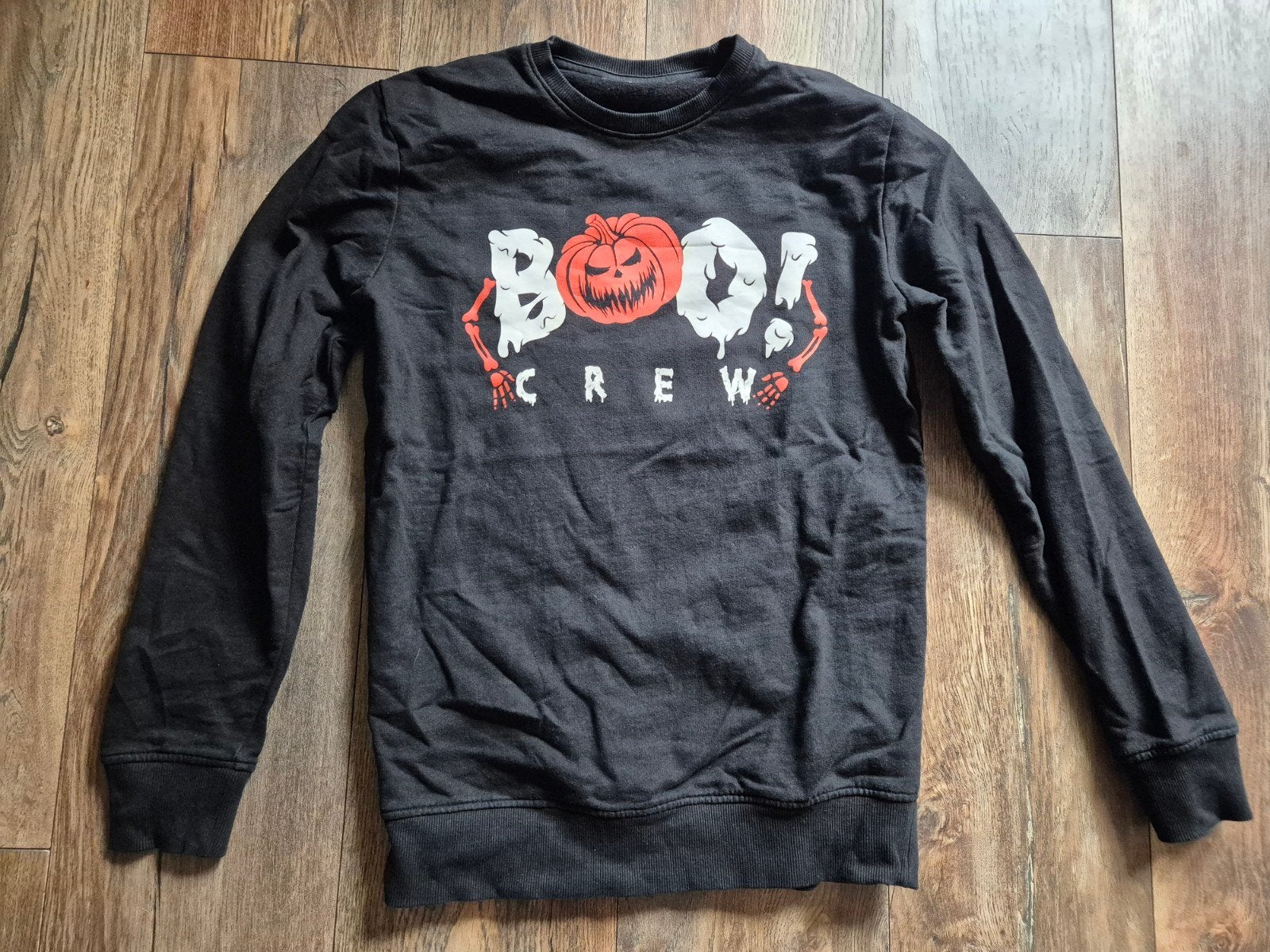 Halloween trui 'Boo Crew' maat 158, Gebruikt, Trui of Vest, Jongen, Destination