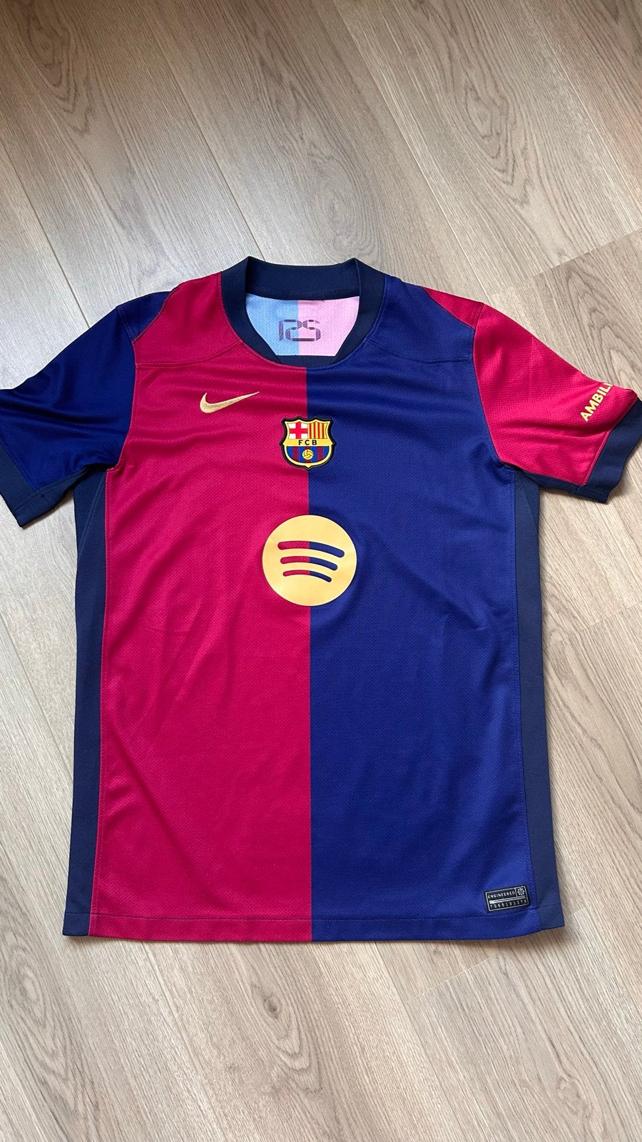 FC Barcelona Thuisshirt 2024/2025 - Kinderen XL (164), Maat XS of kleiner, Ophalen of Verzenden, Zo goed als nieuw, Shirt