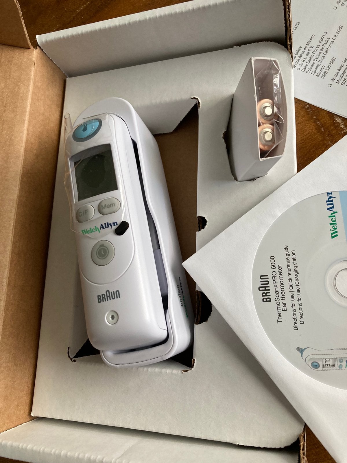 Oorthermometer, Witgoed en Apparatuur, Persoonlijke-verzorgingsapparatuur, Ophalen of Verzenden, Nieuw, Overige typen