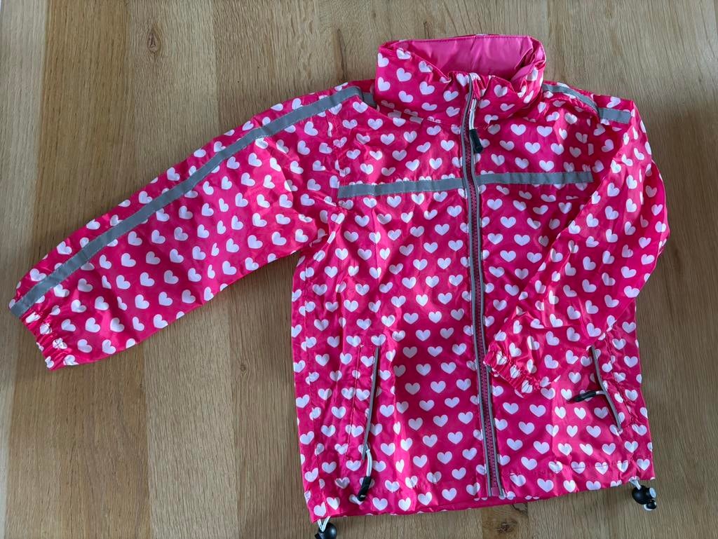Regenjas meisje roze maat 104, Ophalen of Verzenden, Zo goed als nieuw, Meisje, Jas