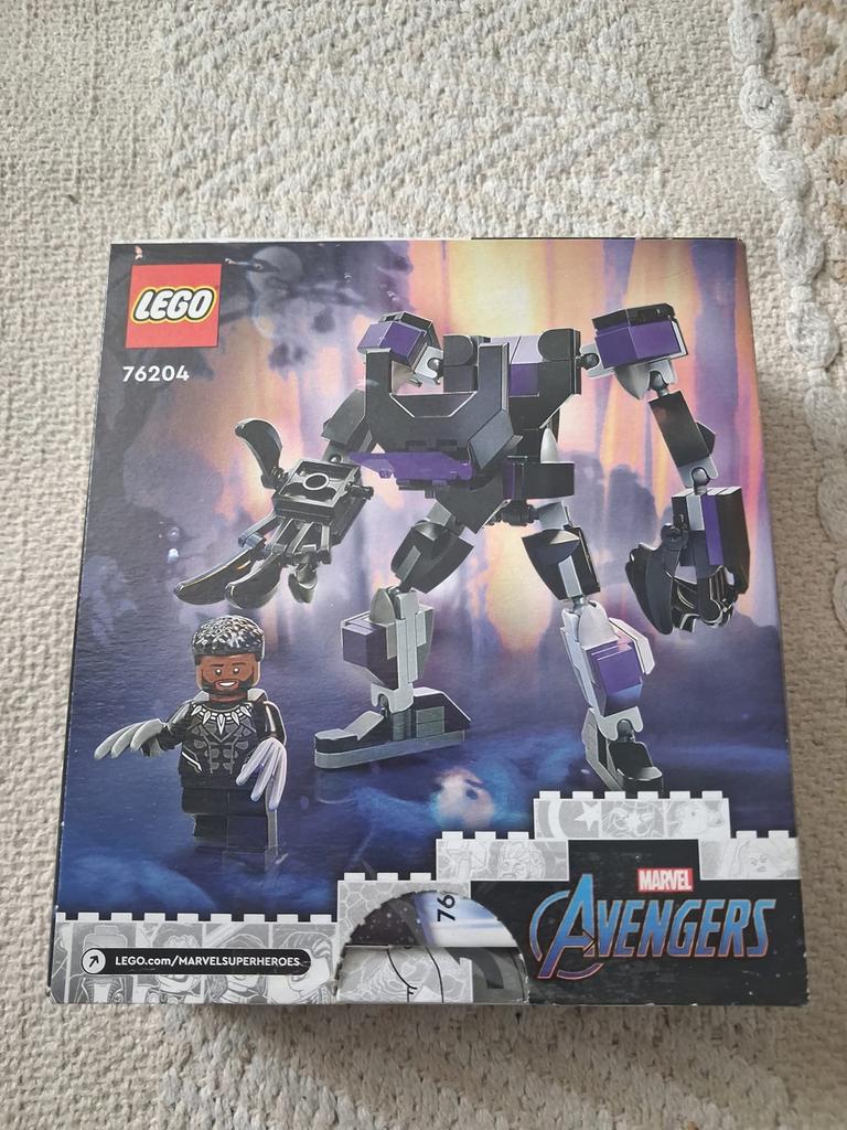 LEGO Marvel Avengers Black Panther Mech Armor 76204, Kinderen en Baby's, Speelgoed | Duplo en Lego, Marvel, Lego, Ophalen of Verzenden