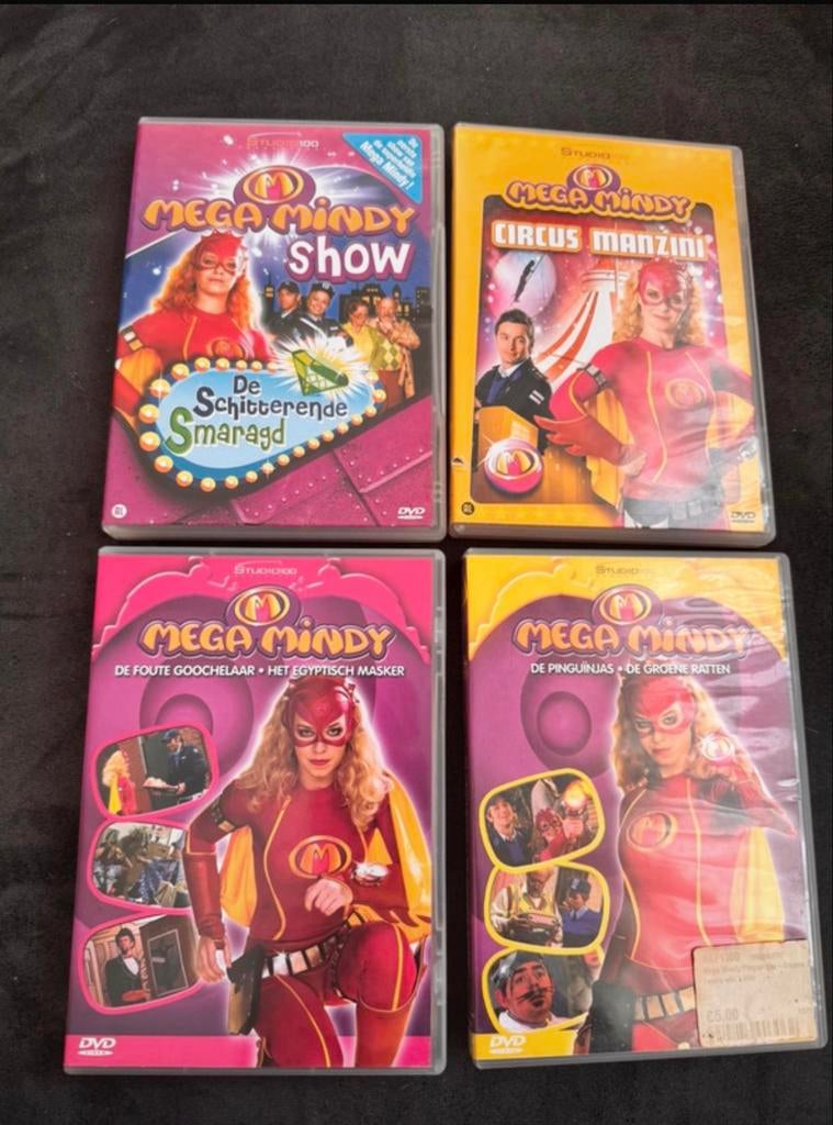 Mega Mindy DVD Boxset - 4 films, Avontuur, Alle leeftijden, Boxset, Ophalen of Verzenden