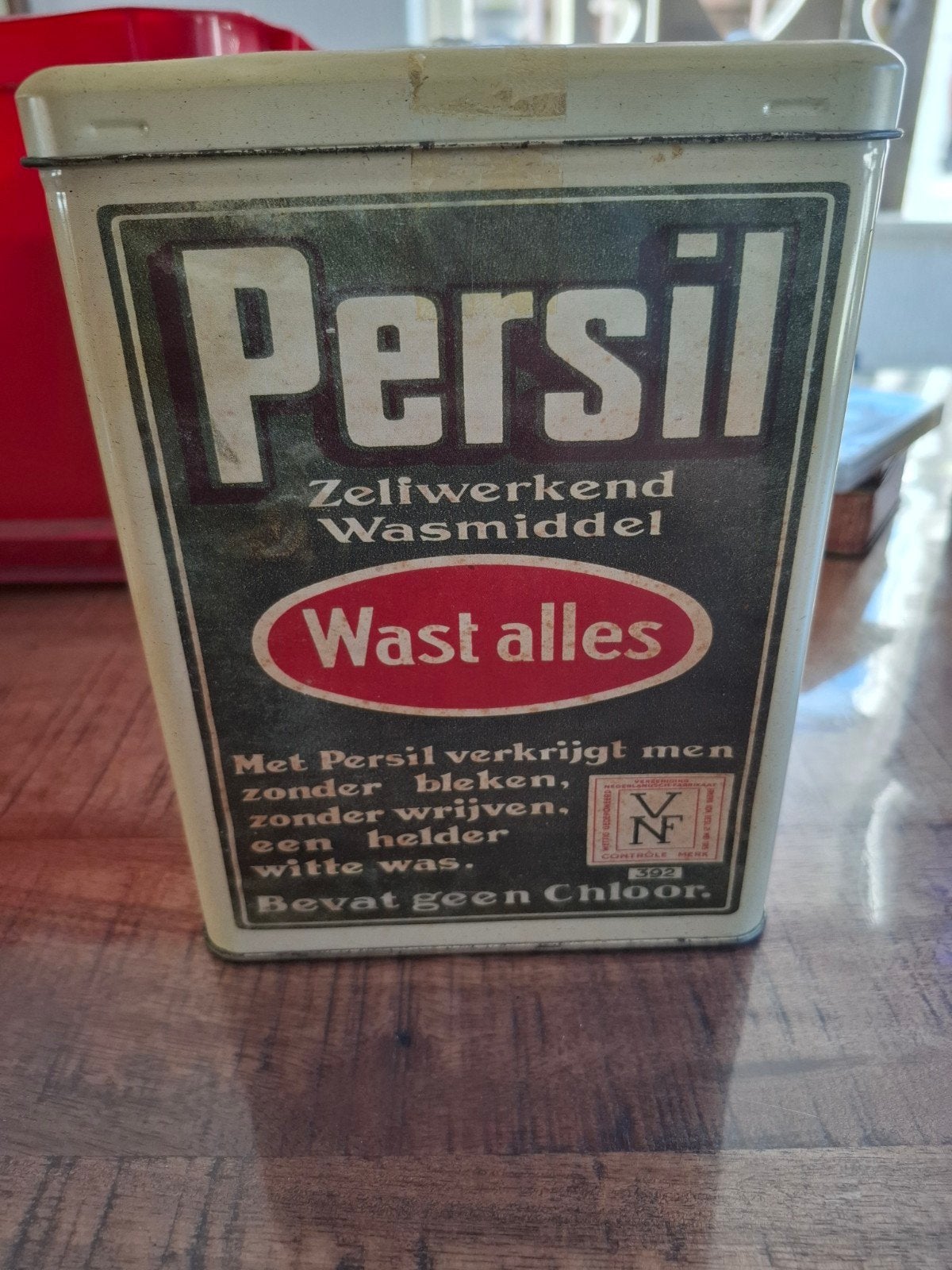 Vintage Persil Waspoeder Blik - Zeldzaam Verzamelobject, Ophalen of Verzenden