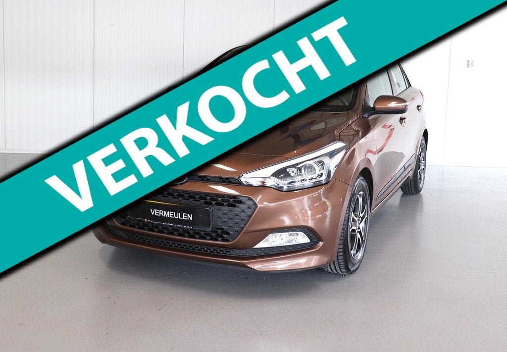 Hyundai I20 1.2 HP i-Motion Comfort, Euro 6, 4 cilinders, Bruin, Origineel Nederlands