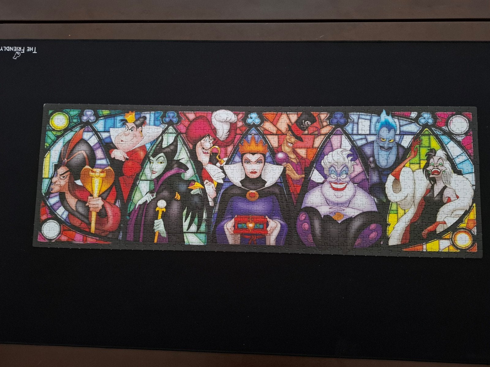 Disney Villains Panorama Legpuzzel 1000 stukjes, Hobby en Vrije tijd, Ophalen of Verzenden, 500 t/m 1500 stukjes, Zo goed als nieuw