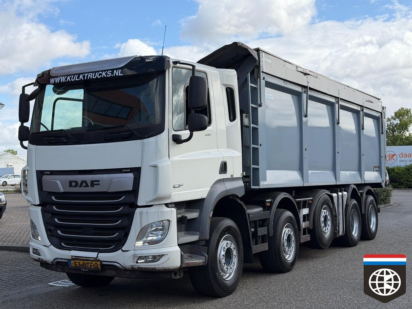 DAF CF 10X4 MIDLIFT Staal geveerd - Geisoleerde opbouw met m, Auto's, Automaat, Euro 6, Overige kleuren, Bedrijf