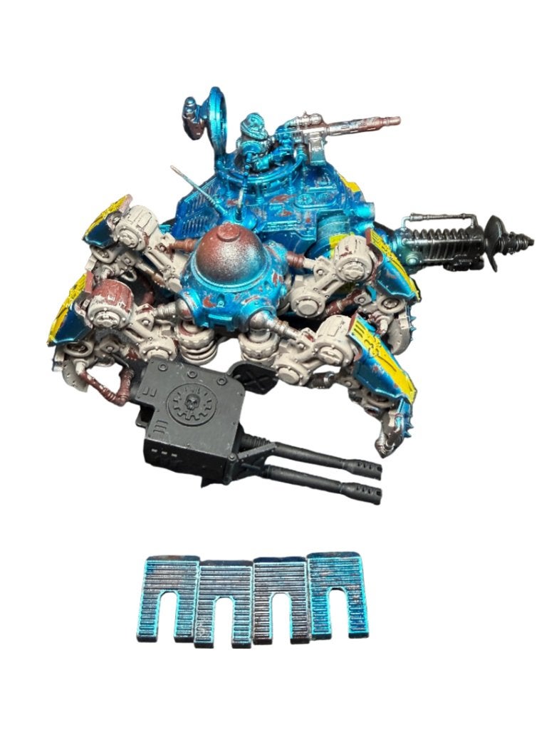 Warhammer 40K Adeptus Mechanicus Onager Dunecrawler, Hobby en Vrije tijd, Wargaming, ., Warhammer, Ophalen of Verzenden, Zo goed als nieuw