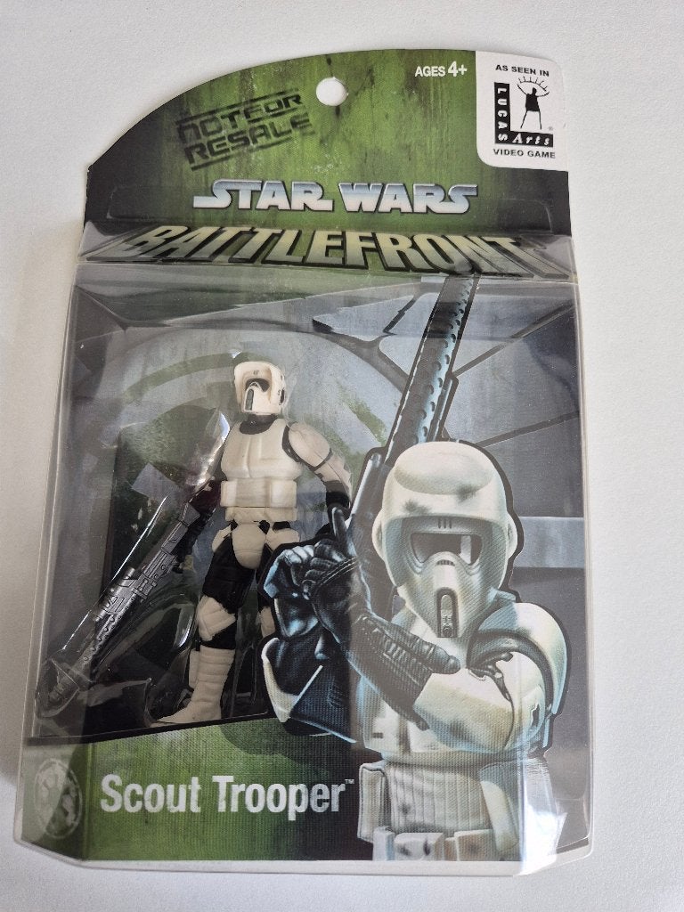 Star Wars OTC 2004 Video Game Exclusive Scout Troopr, Ophalen of Verzenden, Nieuw, Actiefiguurtje