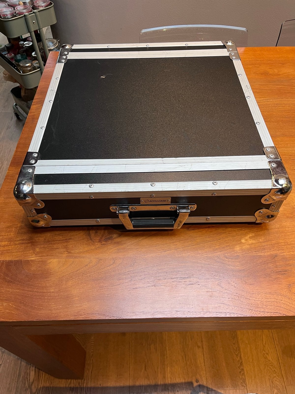 Accu-Case Flightcase 2HE voor 19 inch rack apparatuur, Ophalen, Gebruikt, Speaker of Versterker, Flightcase