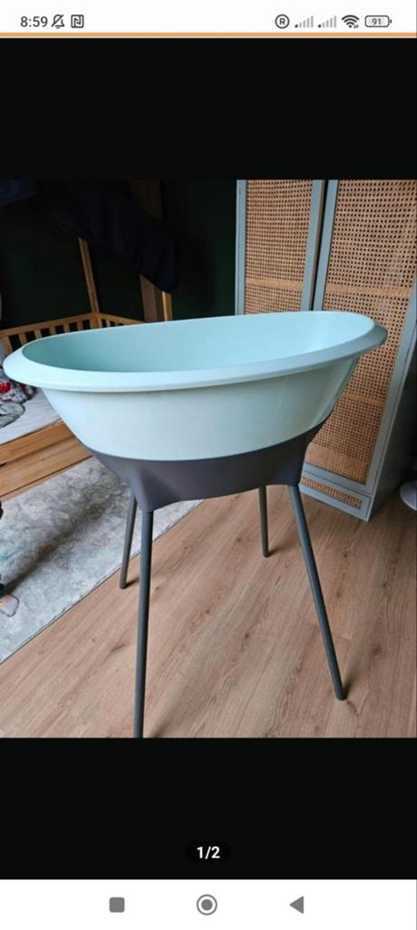 Babybadje Luma met inzetstukje, Kinderen en Baby's, Badjes en Verzorging, Zo goed als nieuw, Badje, Standaard, Ophalen