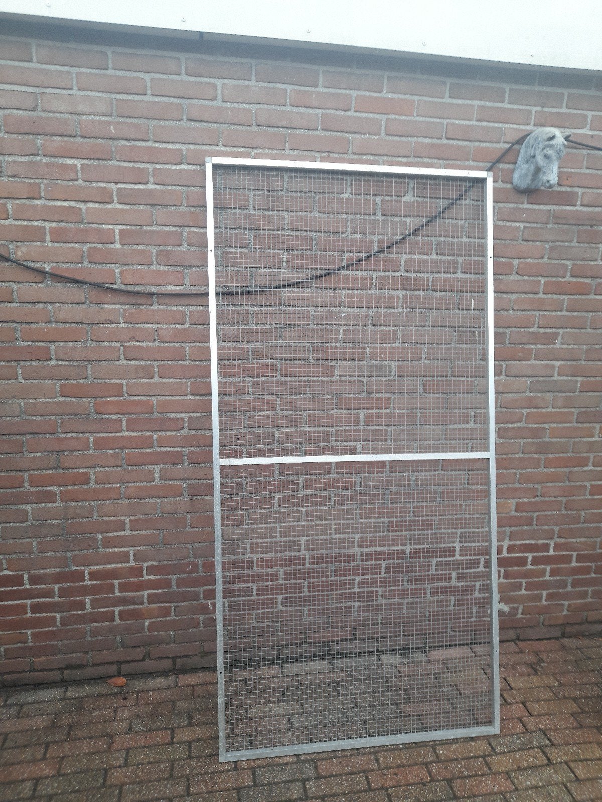 Volière  panelen, Dieren en Toebehoren, Vogels | Hokken en Kooien, Ophalen of Verzenden, Zo goed als nieuw, Aluminium, Volière