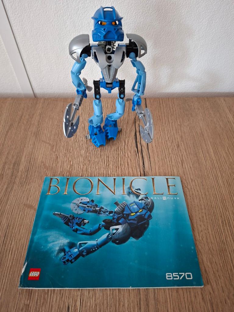 Lego Bionicle Gali Nuva 8570 met instructieboekje, Ophalen, Bionicle, Lego, Compleet