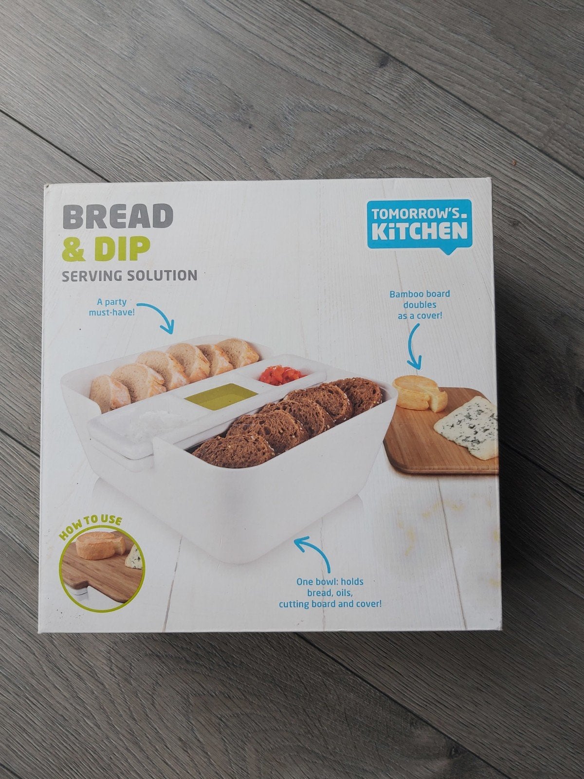 Tomorrow's Kitchen Bread & Dip Serving Solution, Ophalen, Overige typen, Kunststof, Zo goed als nieuw