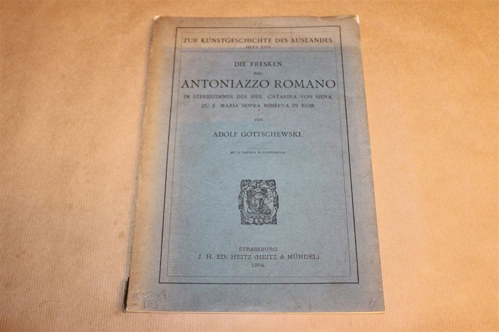 Fresco’s Antoniazzo Romano — Rome & Religieuze Kunst [1904], Boeken, Ophalen of Verzenden, Gelezen