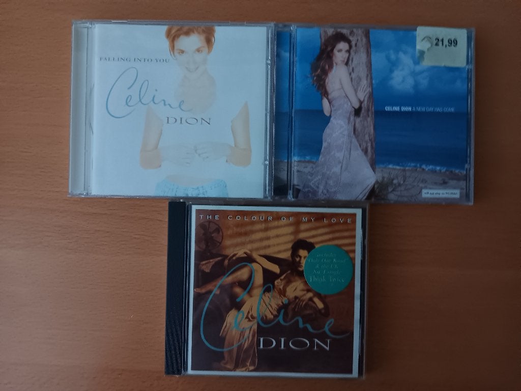 3 hele mooie originele cd's van Celine Dion, Ophalen, Gebruikt