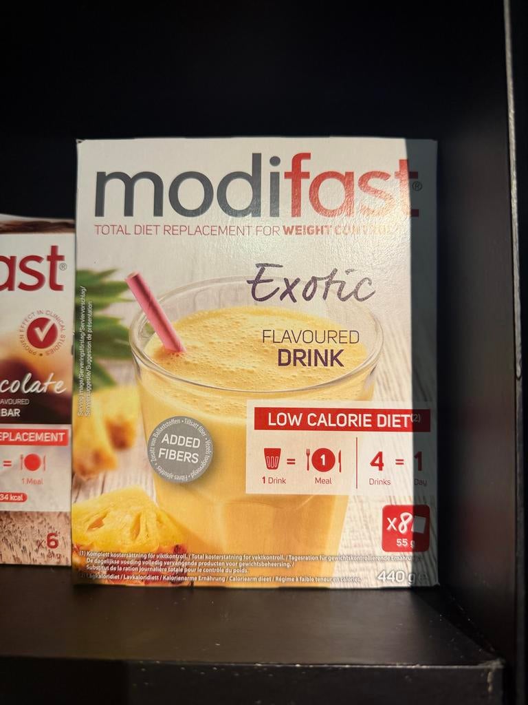 Modifast maaltijden - diverse smaken/maaltijden., Ophalen, Zo goed als nieuw, Poeder of Drank