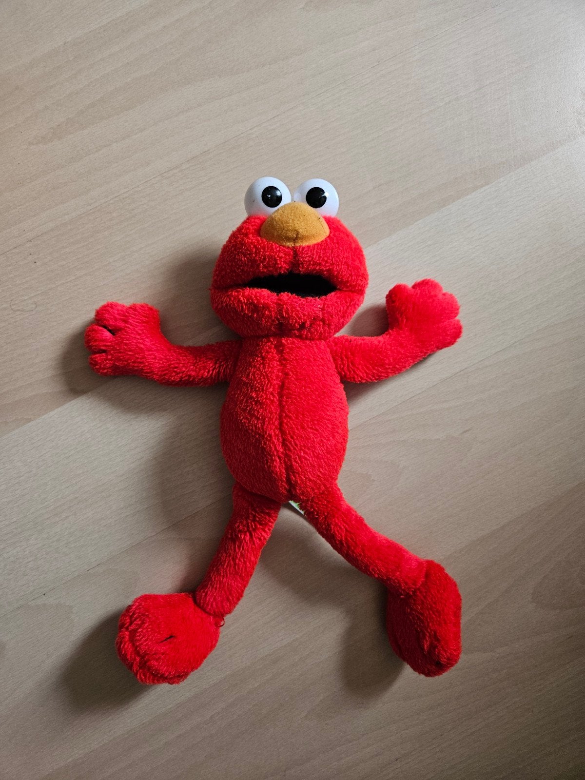 Knuffel Elmo (Dos'46), Kinderen en Baby's, Ophalen of Verzenden, Rood, Overige typen, Middelgroot (20 tot 80 cm)