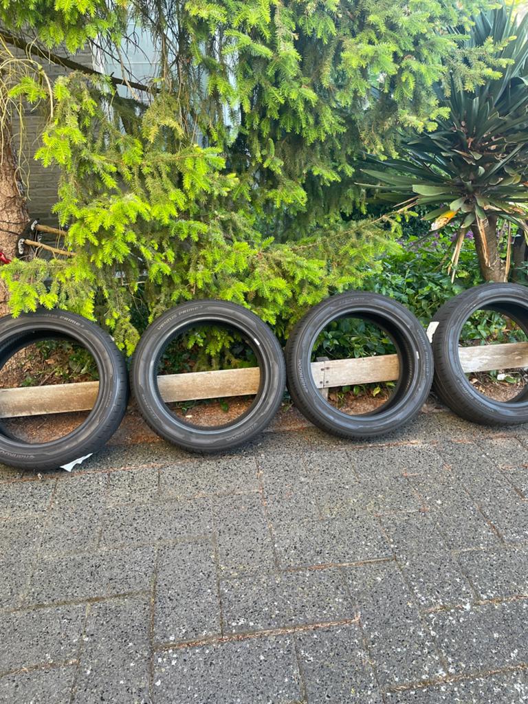 Hankook Ventus prime 3 225/45/18  4 x, 18 inch, Gebruikt, Ophalen of Verzenden, Band(en)